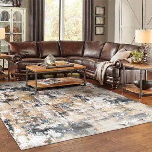 Abstract Area Rug | Central Alberta Flooring